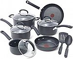 T-fal Ultimate Hard Anodized Titanium Nonstick Thermo-Spot Heat Indicator Cookware Set, 12-Piece $59.49