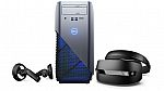 Dell Inspiron Gaming Desktop (Ryzen 5 1400 8GB 1TB RX570) + HP Windows Mixed Reality Headset Bundle $648