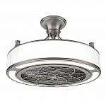 Hunter Discovery 48 In Indoor Brushed Nickel Ceiling Fan With
