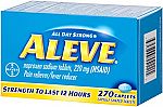 270-Count Aleve Caplets with Naproxen Sodium $6 (Add-on Item)