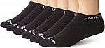 6-pack Under Armour Men's Charged Cotton No-Show Socks $9.97 (50% Off)