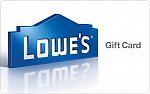 $100 Lowe's Gift Card $90