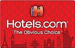 Target - $50 Hotels.com Gift Card $38 (Red Card Req'd)