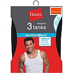 Hanes Men's FreshIQ ComfortBlend White Tagless Tank 3-Pack $7.50 and more + pickup