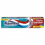 5.6-oz Aquafresh Triple Protection Fluoride Toothpaste $1.00