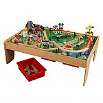 KidKraft Waterfall Mountain Train Set and Table $85