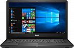 Dell Inspiron 15.6" Laptop (i3-7100U 8GB 1TB) $309