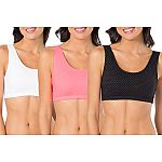 Fruit of the Loom Women's Tank Style Bra 3-Pack $6