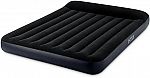 Intex Pillow Rest Classic Airbed with Built-in Pillow and Electric Pump, Queen $14.69