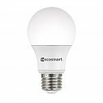 8-Pack EcoSmart 60W Eq. Daylight A19 Non-Dimmable Lightbulbs $10 and more