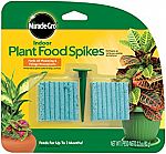 Miracle-Gro Indoor Plant Food, 48-Spikes $2