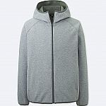 Uniqlo Men Blocktech Fleece Long-Sleeve FULL-ZIP HOODIE $14.90 (was $39.90)