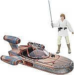 Star Wars The Black Series Luke Skywalker Landspeeder & Figure $20