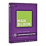 H&R Block Deluxe 2017 Tax Software + Free $15 Office Depot Gift Card $25 and more