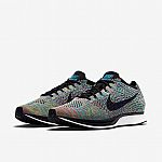 Nike Flyknit Unisex Racer 2.0 - Multicolor $56