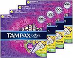 128 Count Tampax Radiant Plastic Tampons Unscented $6.97 (add-on item)