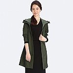 UNIQLO Women's Blocktech Coat (Olive) $39.90 (was $79)