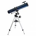 Celestron PowerSeeker 114 EQ Telescope w/ Motor Driver $95