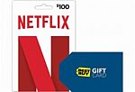 Free $10 Best Buy GC with $100 Netflix Gift Card Purchase at Best Buy
