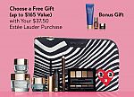 Nordstrom - Free Gifts with $37.50 Estée Lauder Purchase , 3-Pc Skin Set w/ $75 Purchase (0.5 oz. ANR included)