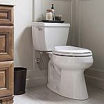 KOHLER Highline Classic White WaterSense Elongated Toilet $159