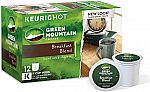12-ct Green Mountain Coffee Keurig Single-Serve K-Cup Pods $2.30 (add-on)