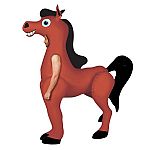 Men Inflatable Horse One size Halloween Dress Up $20
