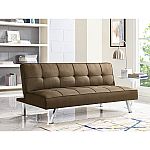 Serta Crestview Convertible Sofa, Brown $119.88