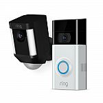 Ring Wireless Video Doorbell 2 with Spotlight Cam $349 and more