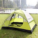 2-Person Screened Dome Tent with Rain Fly and Carry Bag $15