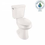 Glacier Bay 2-piece 1.28 GPF High Efficiency Single Flush Elongated Toilet $100
