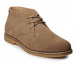 SONOMA Goods for Life Byron Men's Suede Chukka Boots $19, Derek Men's Suede Shoes $19