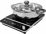 Rosewill 1800W Electric Induction Cooker with Stainless Steel Pot $37.49 (Lowest)