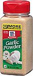 McCormick Spices: 8.75-oz Garlic Powder $3.54, 4.5-oz Cumin $3.48 and more