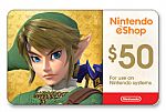 $50 Nintendo eShop Gift Card for $45