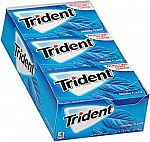 12-Pack of 14-Count Trident Sugar Free Gum $8