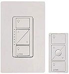 Lutron Caseta Wireless Smart Lighting Dimmer Switch and Remote Kit $48.71