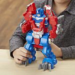 Playskool Heroes Transformers Rescue Bots Knight Watch Optimus Prime $17.49