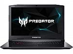 Acer Predator 17.3" FHD Gaming Laptop (Core-i7 8750H 16GB 1TB+256GB SSD GTX 1060 6GB) $1199