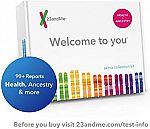23andMe DNA Test - Health + Ancestry Personal Genetic Service $99.99