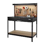 Hyper Tough 46-Inch Easy Assembly Workbench $49