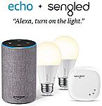 35% off select Sengled Smart Lighting (+ Amazon Device Bundle) Echo (2nd Gen) + 2 Smart Bulb Kit $79 & More