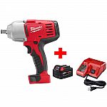 Home Depot - Up to 55% off Select Milwaukee Tools: 1/2" impact wrench w/5 ah Battery & Charger $149 & More + FS