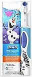 Oral-B Kids Electric Rechargeable Power Toothbrush + 2 Sensitive Brush Heads $15