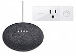 2 Sets of Google Home Mini + Wemo Mini Smart WiFi Outlet $58