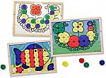 Melissa & Doug Sort & Snap Color Match Activity Board $1 + Free Shipping