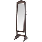 Chocolate Cheval Mirror Jewelry Armoire $49 (was $150, YMMV)