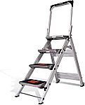 Little Giant Ladder Systems Safety Step Ladder Four Step with Bar $126 (orig. $216) and more