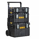 DEWALT ToughSystem DS450 22 in. 17 Gal. Mobile Tool Box, DS130 Tool Box and DS300 Large Tool Box Combo S $99