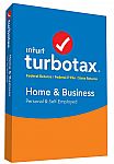 TurboTax Home & Business Fed+Efile+State 2018 PC/Mac Disc $60